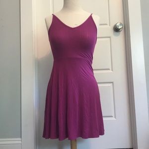 purple sway dress